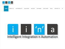 Tablet Screenshot of iinaindia.com